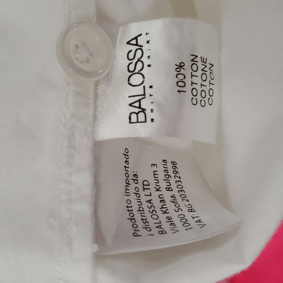 Balossa White Shirt size 4 - Picture 10 of 11